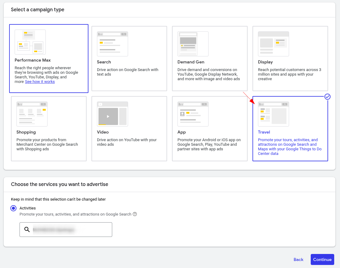 Google Ads - Campaign Type